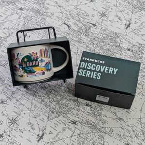 NWT Starbucks Discovery Series Oahu Mug with Tropical Hues